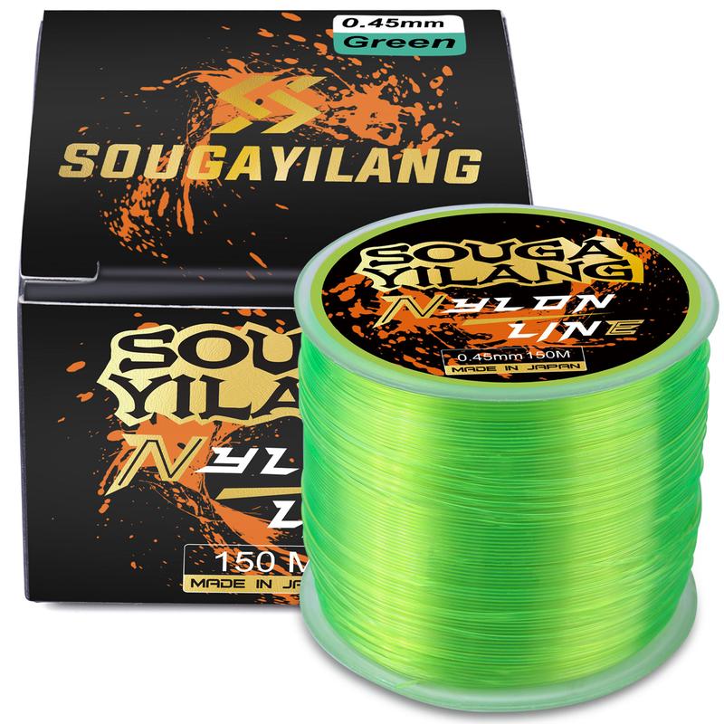 Product Introduction of Sougayilang Nylon Fishing Line 150M/550M Superior Abrasion Resistance Tensile Test 5.29LB-31.26LB Fishing Tackle 13