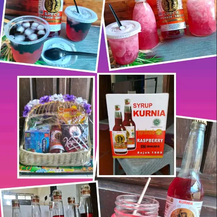 Sirup Kurnia  Rasa Raspberry premium syrup Minuman Manis 2