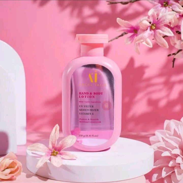 (FREE GIFT) Angel Tacik Body lotion kemasan terbaru 250gr Spesial Mencerahkan Pencerah Tubuh