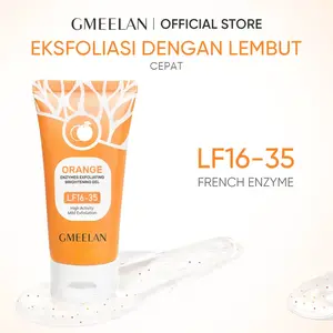 GMEELAN Wajah Exfoliating Gel Blood Orange 50g Face&Body Scrub Eksfoliasi