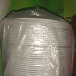 MANGKOK JAGO PUTIH PLASTIK 12 PCS ( 1 LUSIN ) - Mangkok jago legendaris BPA FREE