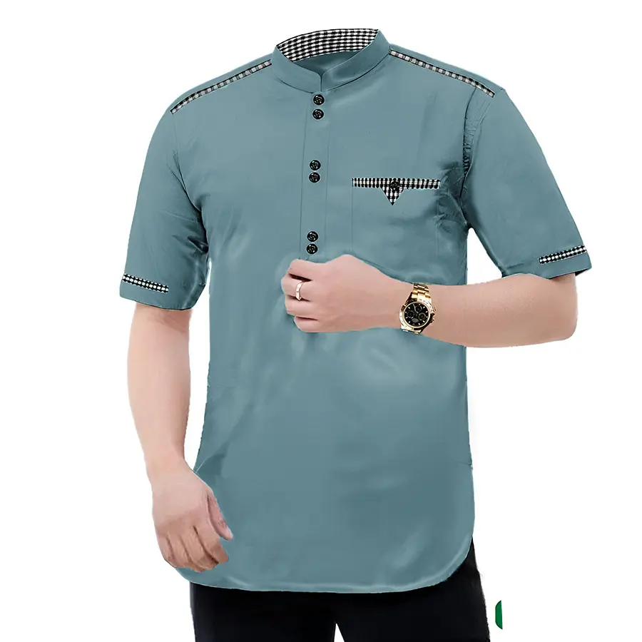 LM 18844-18850 Baju Pria Muslim Lengan Pendek KOKO TOJIRO Jumbo Katun Toyobo M - 3XL