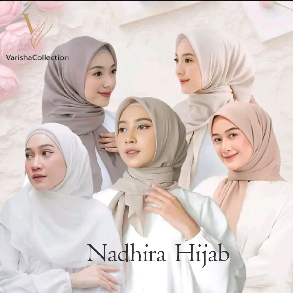 Hijab Segi Empat Paris Jadul Varisha Hijab Segi Empat Paris Jadul Varisha