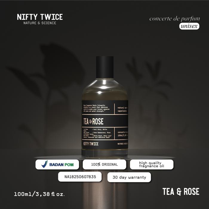 Gambar Nifty Twice - Tea and Rose - Concerte De Parfum 100ml unisex dari NIFTY TWICE PARFUME Kota Bandung Tokopedia