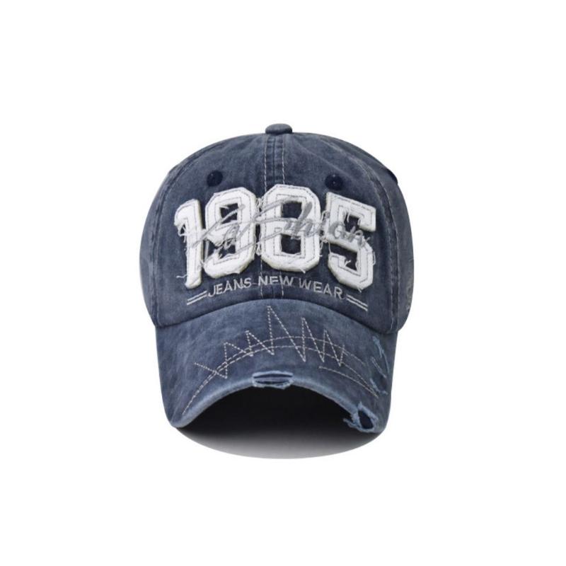 Topi Baseball 1985 Fashion Jeans Hat Casual Sport Fashion Pria Wanita Distro 4