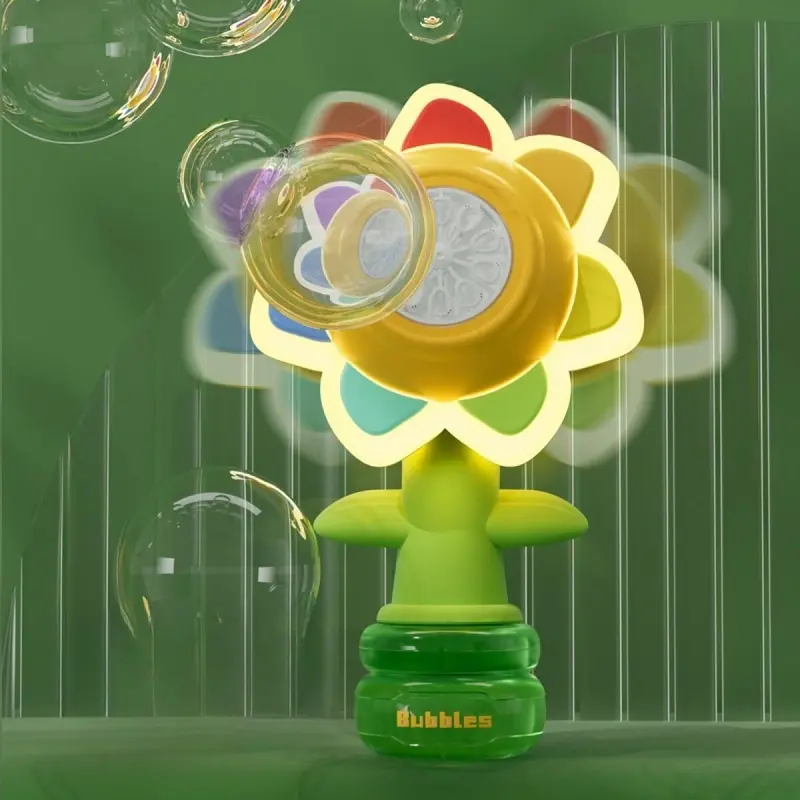 BUNGA  MATAHARI Bubble Gun Bazoka Basoka Mainan   Mainan   Tembakan Sabun Toys Anak Laki Laki Mainan Anak Games Hadiah 4