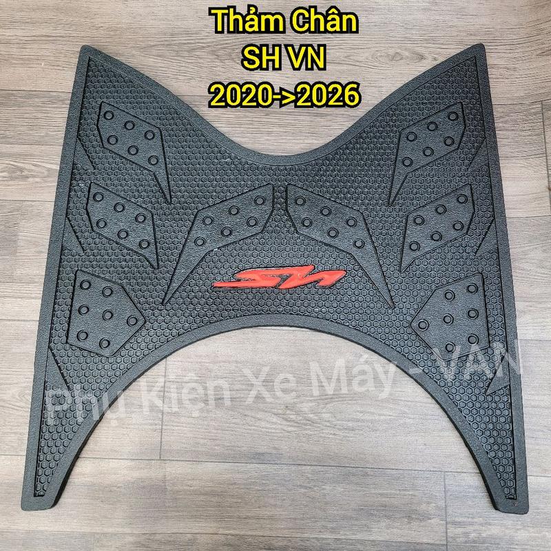  Thảm Lót Gác Chân Xe SH VN 2020->2026 SH 125 150 160 Cao Su Dày 
