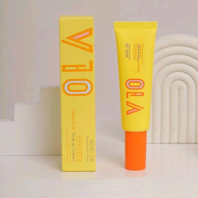 50ml MORLAB-V10 With idebenone Mencerahkan Pencerah Wajah Pelembab Perawatan Kusam