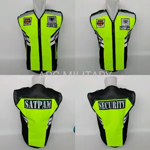 VEST SECURITY/VEST SATPAM BAHAN TASLAN PUL LOGO SABLON