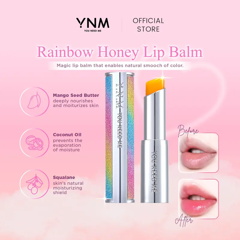 YNM Rainbow Honey Lip Balm 0