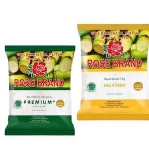 rose brand gula pasir 1kg Manis Bahan Sugar Tebu hijau atau kuning Food