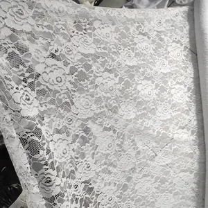 KAIN BRUKAT / BROKAT GLITTER / KAIN BRUKAT UNTUK SELENDANG DEKOR / KAIN LAPIS DEKORASI baju putih