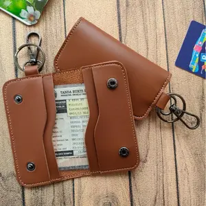 Dompet Stnk Motor Dompet Gantungan Kunci Gantungan Kunci Kulit Key Stnk Mobil DK104