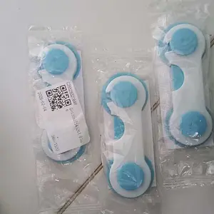 LAKOE Baby Safety Lock Kunci Pengaman Pintu Laci/Kunci Lemari Pakaian Kulkas Baby Safety Lock Bayi Blue White