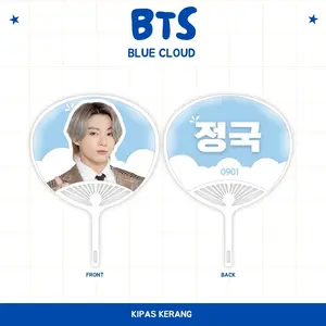 KIPAS TANGAN BTS KERANG UCHIWA FAN KPOP UNOFFICIAL RM JIN SUGA JHOPE JIMIN TAEHYUNG JUNGKOOK
