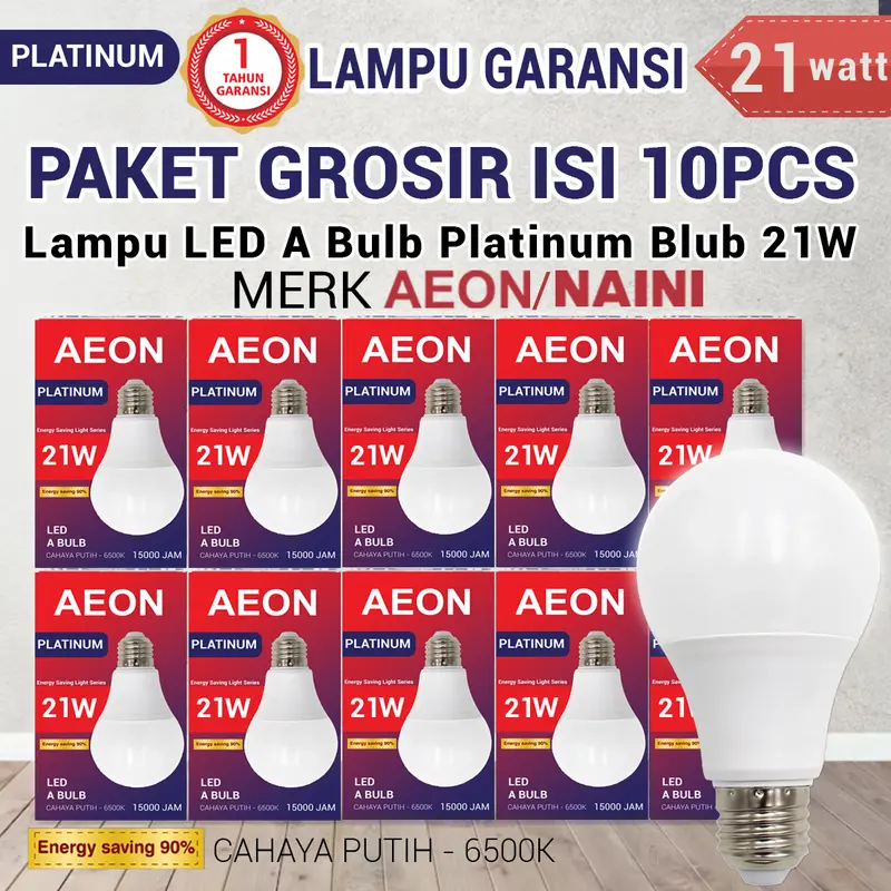 COD Paket Usaha Grosir 10pcs Bergaransi Lampu LED Bohlam Platinum Blub 5w 7w 9w 12w 18w 21w 25w Putih umur 15000jam COD lampu  led bola  lampu rumah lampu  led  5  watt lampu  5  watt  10pcs 7