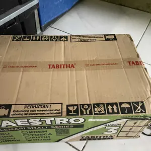 Lemari Plastik 2 3 4 5 Susun MAESTRO TABITHA Lemari Baju Pakaian Minimalis Serbaguna