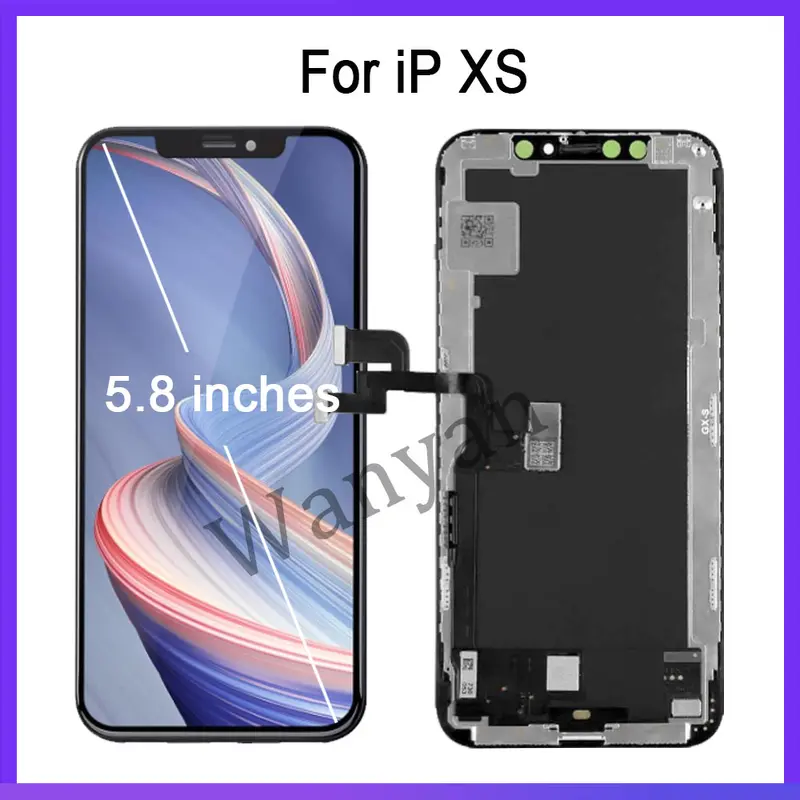Màn hình LCD OLED, màn hình cảm ứng, thay thế cho IP X, XS, XR, XS Max, hỗ trợ Face ID, incell Phone Phụ Kiện 5