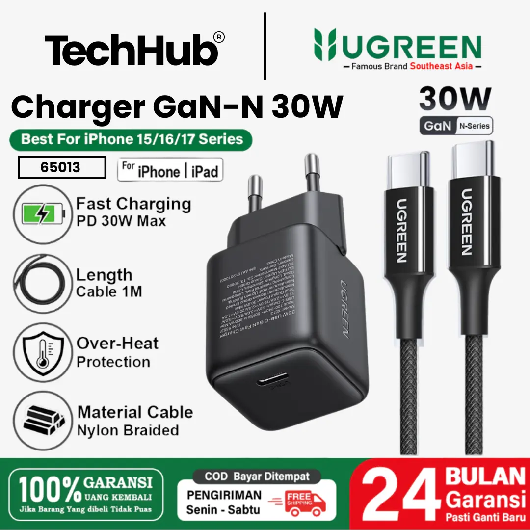 1 Set GaN-N 30W Black