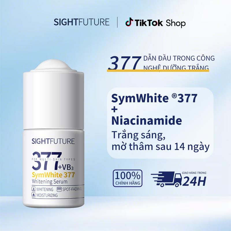 Serum 377 SIGHTFUTURE dưỡng trắng da 【18ml】