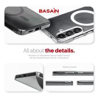 Gambar BASAIN Casing for Samsung A35 ULTRA FLEX MagSafe Case | Anti Yellowing - Crystal Black dari BASAIN Store Kota Bandung 4 Tokopedia