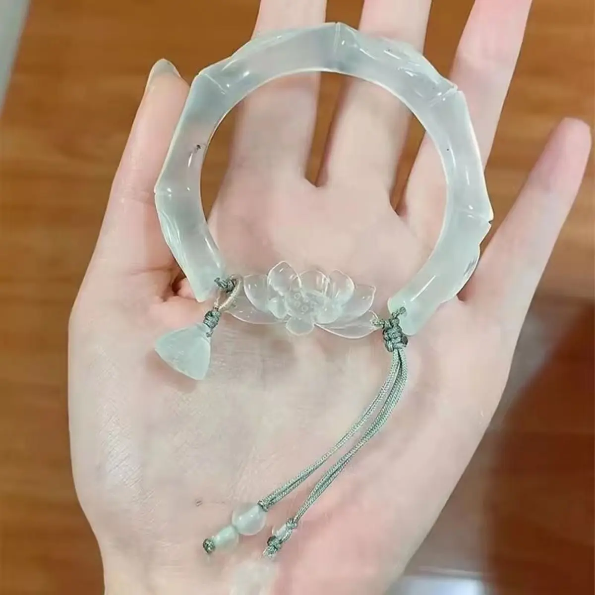 Vòng Tay Quyến Rũ Hoa Sen Cho Nữ, Phong Cách Trung Quốc