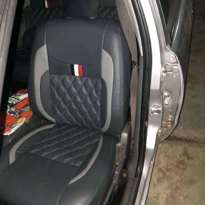 Sarung jok mobil timor 2baris komplit bonus bantal leher 1