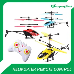 Flying Helicopter Mainan Helikopter Terbang RC Remote Control Sensor