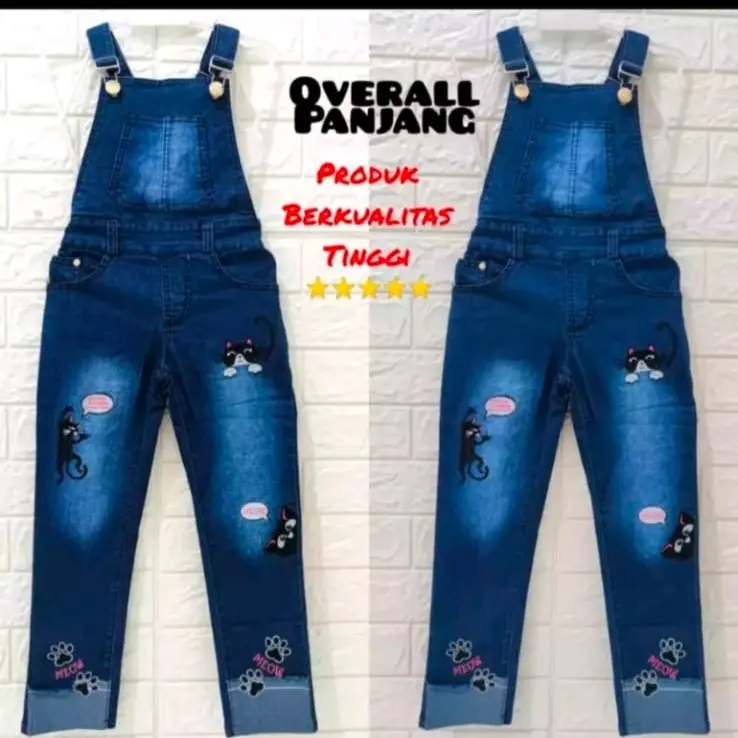 Baju Kodok Anak motif Kucing umur 2-13 thn