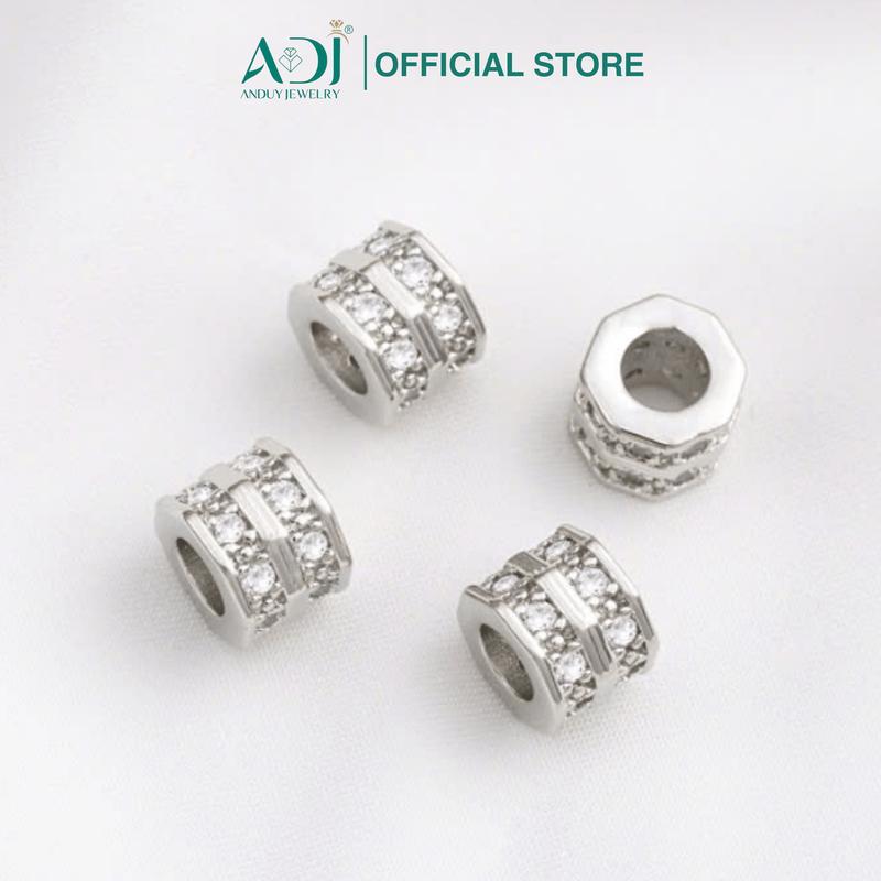 Mặt Dây Chuyền Bạc 925 ADJ Đính Đá Cz Cao Cấp Sang Trọng Thời Thượng Phụ Kiện Trang Sức Bạc SM8729AD 2