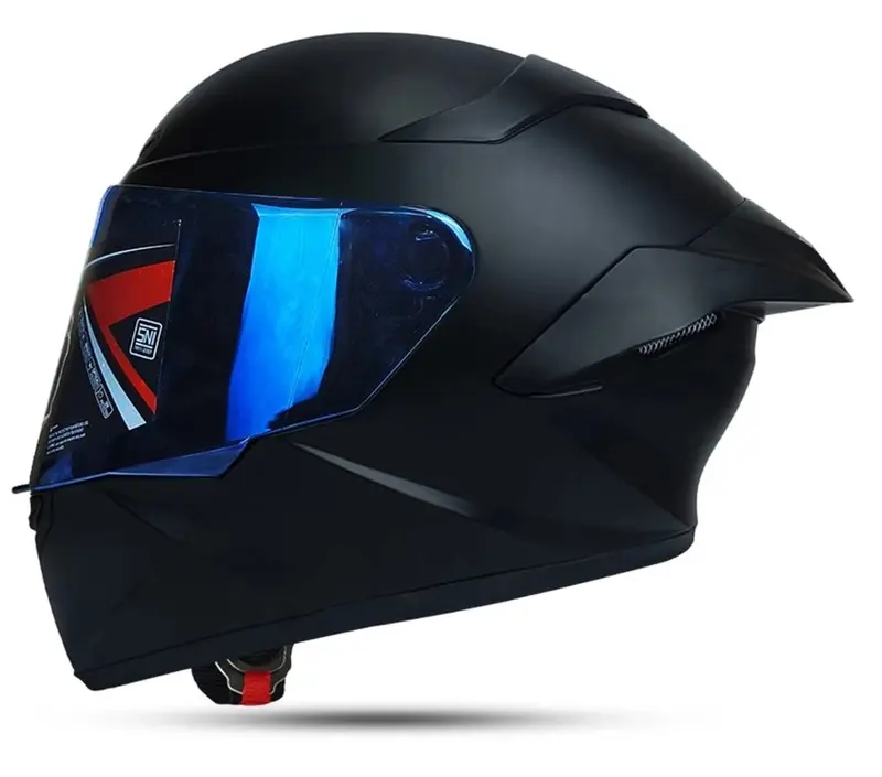 Helm Mla Crypton Full Face Terbaru Solid Grey Dof Kaca Visor Iridium silver/Helm Full Face Mla Original MLA 7
