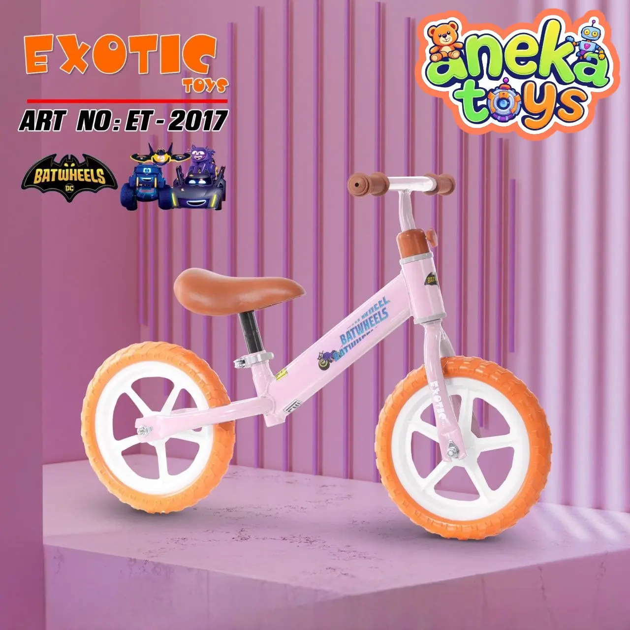 Balance Bike Exotic ET2017 Sepeda Keseimbangan Anak/ Push Bike