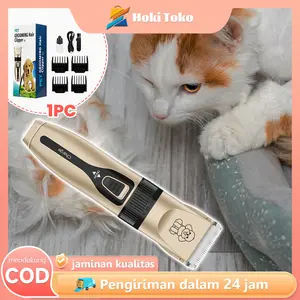 Mesin Cukur Bulu Hewan Elektrik Alat Cukur Bulu Anjing Kucing Domba Rechargeable Pet Clipper
