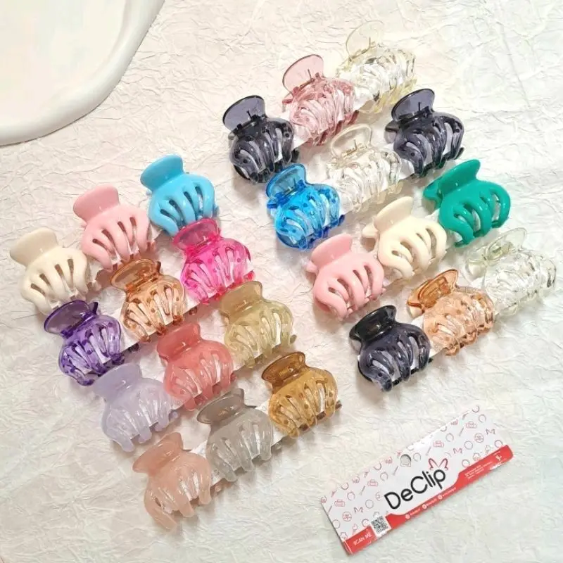 Nicole & Co (JDD) - Declip Jedai Ori Thailand / Jedai Ukuran 5cm isi 3 pcs / Jedai Rambut / Jedai Declip