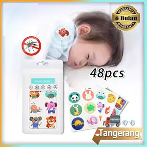 48pcs/pack Mosquito Repellent Patch 100% Natural Anti Nyamuk / Sticker Anti Nyamuk Bayi Anak