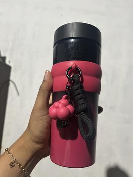 Product Review of Tumbler Stainless Gradasi 710ml / Termos Tumbler Stainless 710ml Free Sedotan + Gantungan Boneka Vacuum from w**a 2