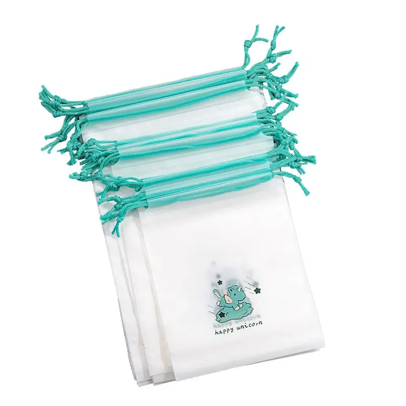 Túi Đựng Giày Khủng Long Hoạt Hình, Bền, Trong Suốt Lì Chống Bụi, Túi Gói Du Lịch, Không Thấm Nước, Túi Treo, Túi Dây Rút, Thích Hợp Cho Du Lịch Ngoài Trời Và Chuyến Đi Công Tác 6