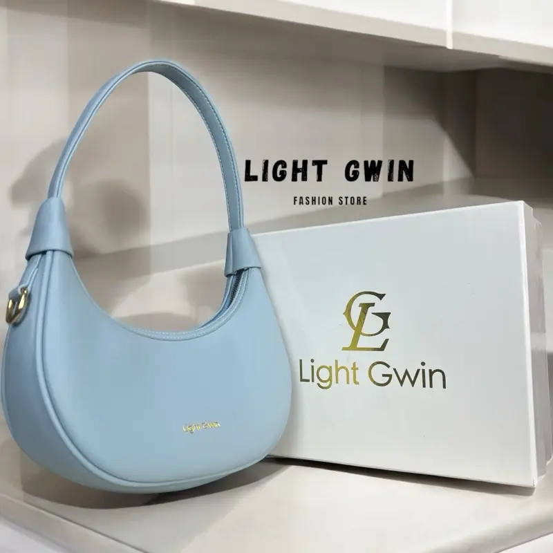 Tas Wanita Light Gwin Kulit Premium Sling Bag Ukuran 24cm Selempang 0