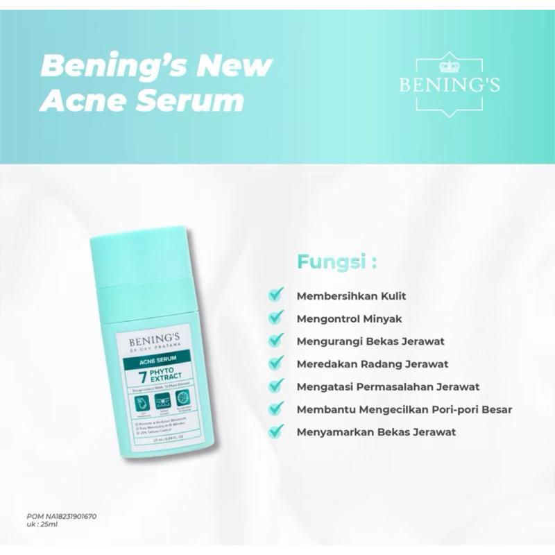 Bening's Acne Serum I Jerawat 6