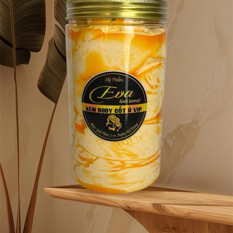 900g Eva - Kem Body Cốt Ủ VIPHỗ Trợ Nuôi Dưỡng Da Sáng Mịn Không Paraben Cấp Ẩm Hiệu Quả Chăm Sóc Da Toàn Thân