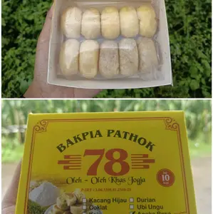 Oleh-Oleh Khas Jogja Bakpia Pathok Kering Isi 10