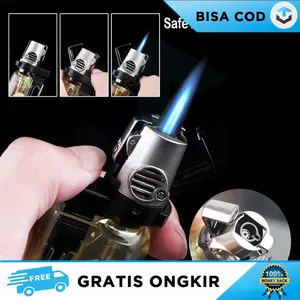 KOREK API UNIK MINI WINDPROOF BY FIRETRIC DESAIN KLASIK FLAME TORCH