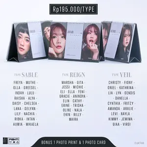 Kalender JKT48 : REIGN & SABLE Freckless 2026 Only