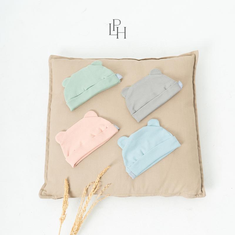 Little Palmerhaus - Cotton Panda Hat 2.0 (Topi Bayi) 1