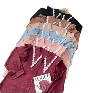 ATASAN WANITA POLOLINEN // BLOUSE RENDA POLOLINEN