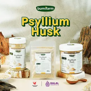 PSYLLIUM HUSK MINUMAN SERBUK SERAT ALAMI UNTUK SEMBELIT BY BUMIFARM | DETOKS | HALUS PEMBERSIH USUS FIBER DRINK | ORGANIK POWDER | TINGGI SERAT NUTRIFARM / BEORGANIK / DARI BUMI / SAFIYA / GALLEO