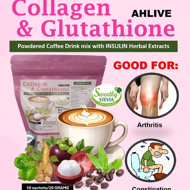 Collagen Glutathione Coffee Mix