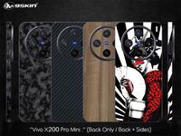 Gambar 9skin Vivo X200 Pro Mini  Back Case Skin Custom Carbon Leather Special Texture - Black Army, Back Only dari 9SKIN Premium Kota Administrasi Jakarta Barat 1 Tokopedia
