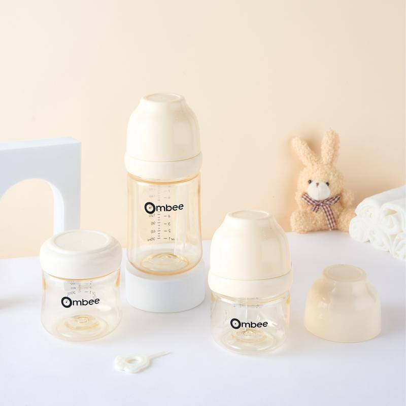   Đã sẵn n úm  Bình trữ sữa Ombee PPSU chống đầy hơi sặc sữa họa tiết đa dạng đầy đủ size từ 90ml 170ml 270ml bình sữa cổ rộng 