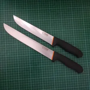 Pisau Butcher Carne 7Cr17MoV satin  Double Grip Handle Karet nyaman anti slip (pilih varian) Kitchenware